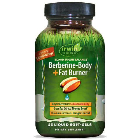 Irwin Naturals Blood Sugar Balance Berberine-Body + Fat Burner