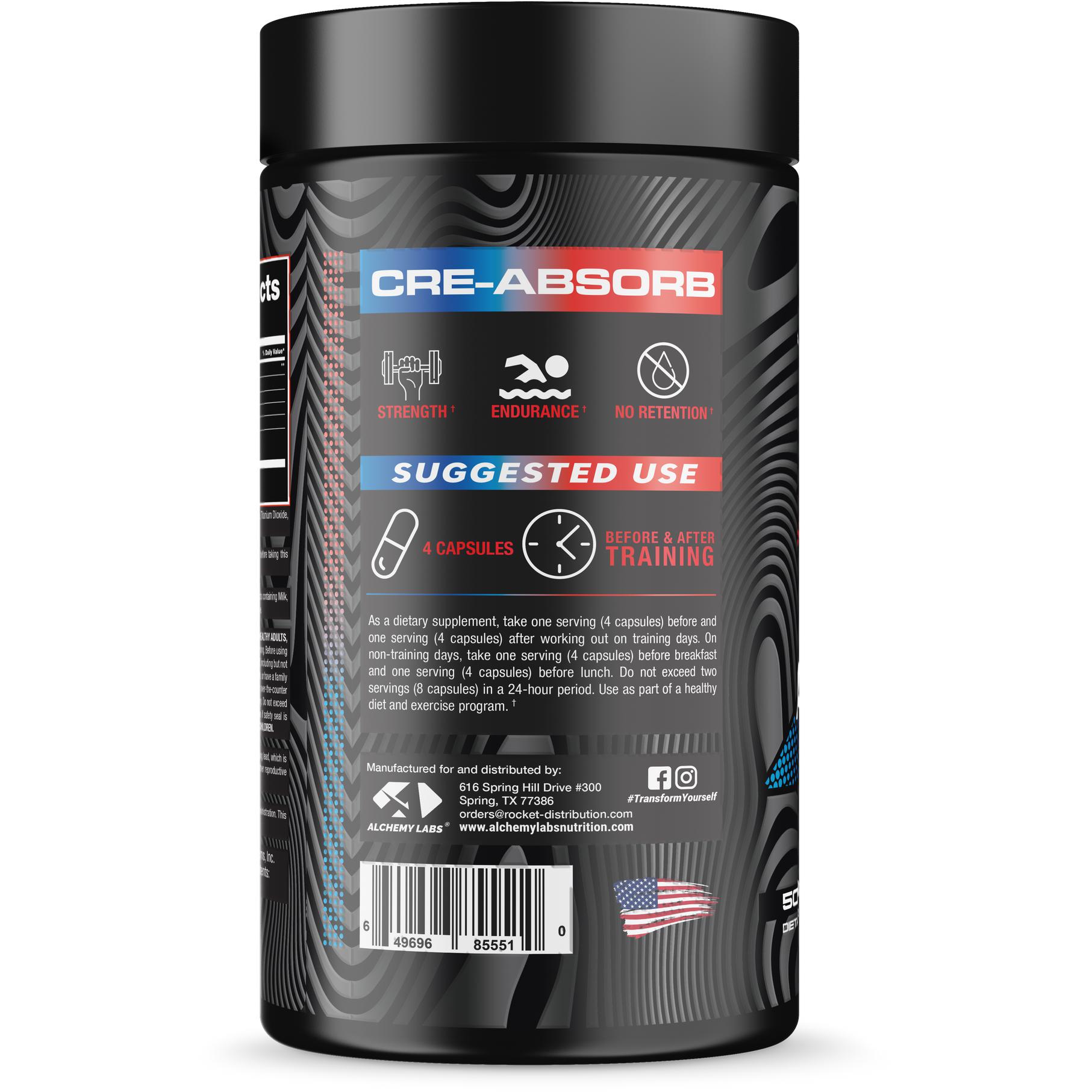 Alchemy Labs CRE-Absorb-N101 Nutrition