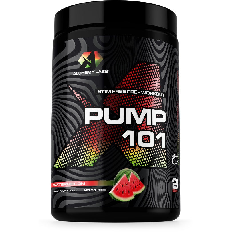 Alchemy Labs PUMP 101 (New Formula)-20 servings-Watermelon-N101 Nutrition