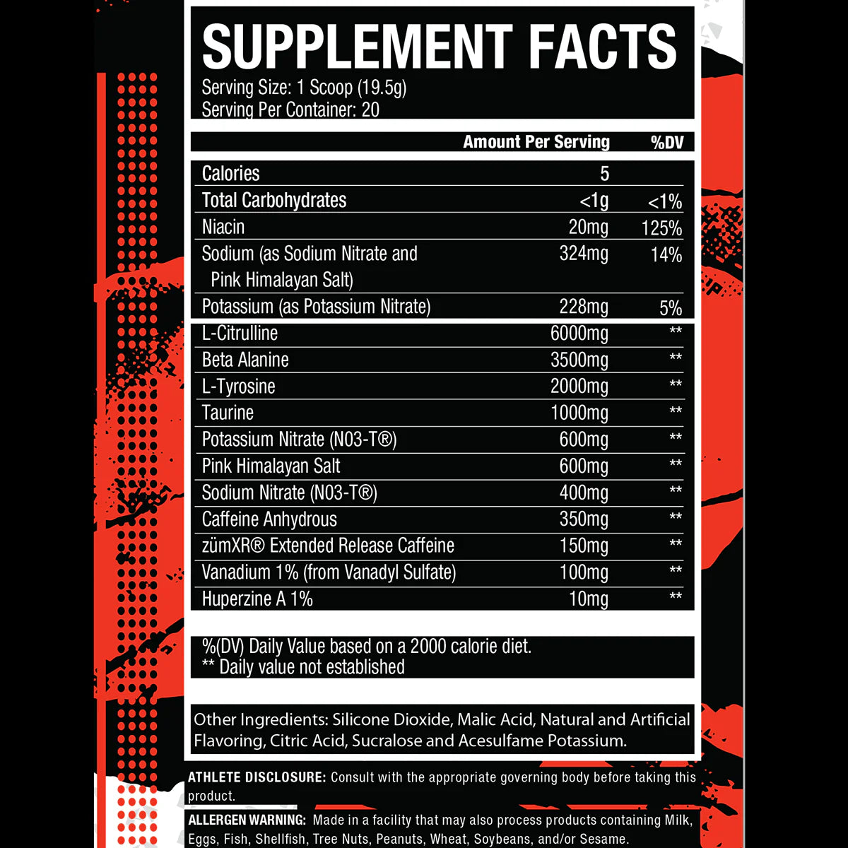 Alchemy Labs YAKKA-N101 Nutrition