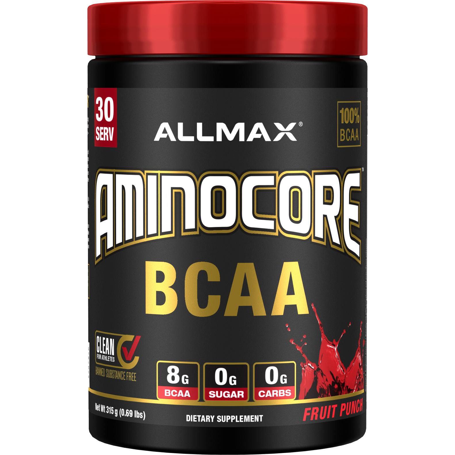 ALLMAX Aminocore BCAA-30 servings (315 g)-Fruit Punch-N101 Nutrition