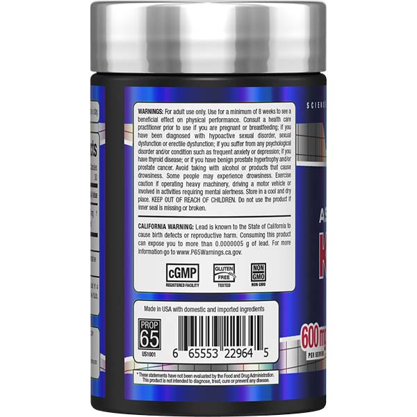 ALLMAX Essentials Ashwagandha KSM-66-N101 Nutrition