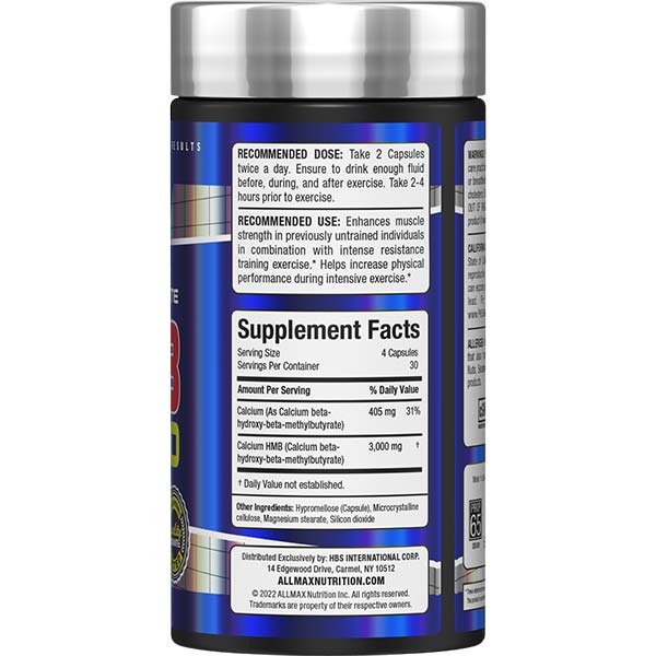 ALLMAX Essentials HMB 3000-N101 Nutrition