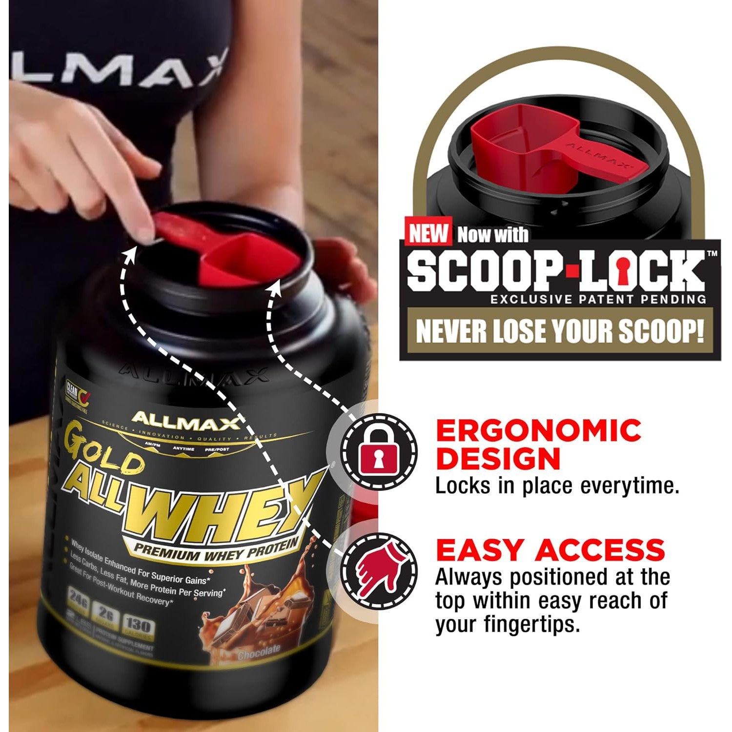 ALLMAX Gold AllWhey Premium Whey Protein-N101 Nutrition