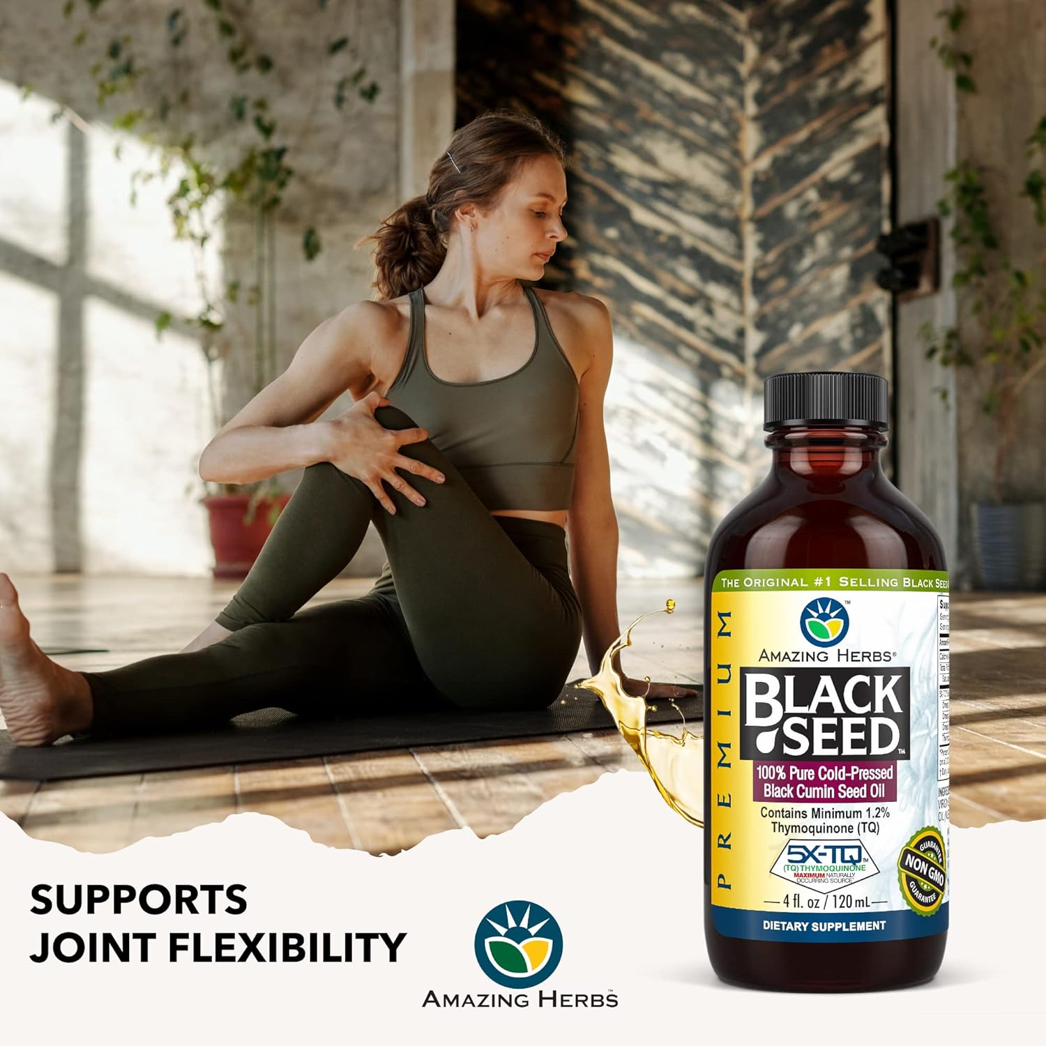 Amazing Herbs Premium Black Seed Oil-N101 Nutrition