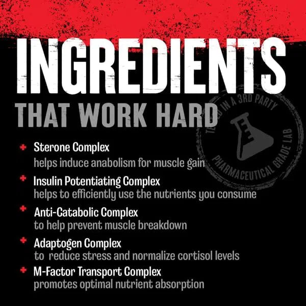 Animal M-Stak-N101 Nutrition