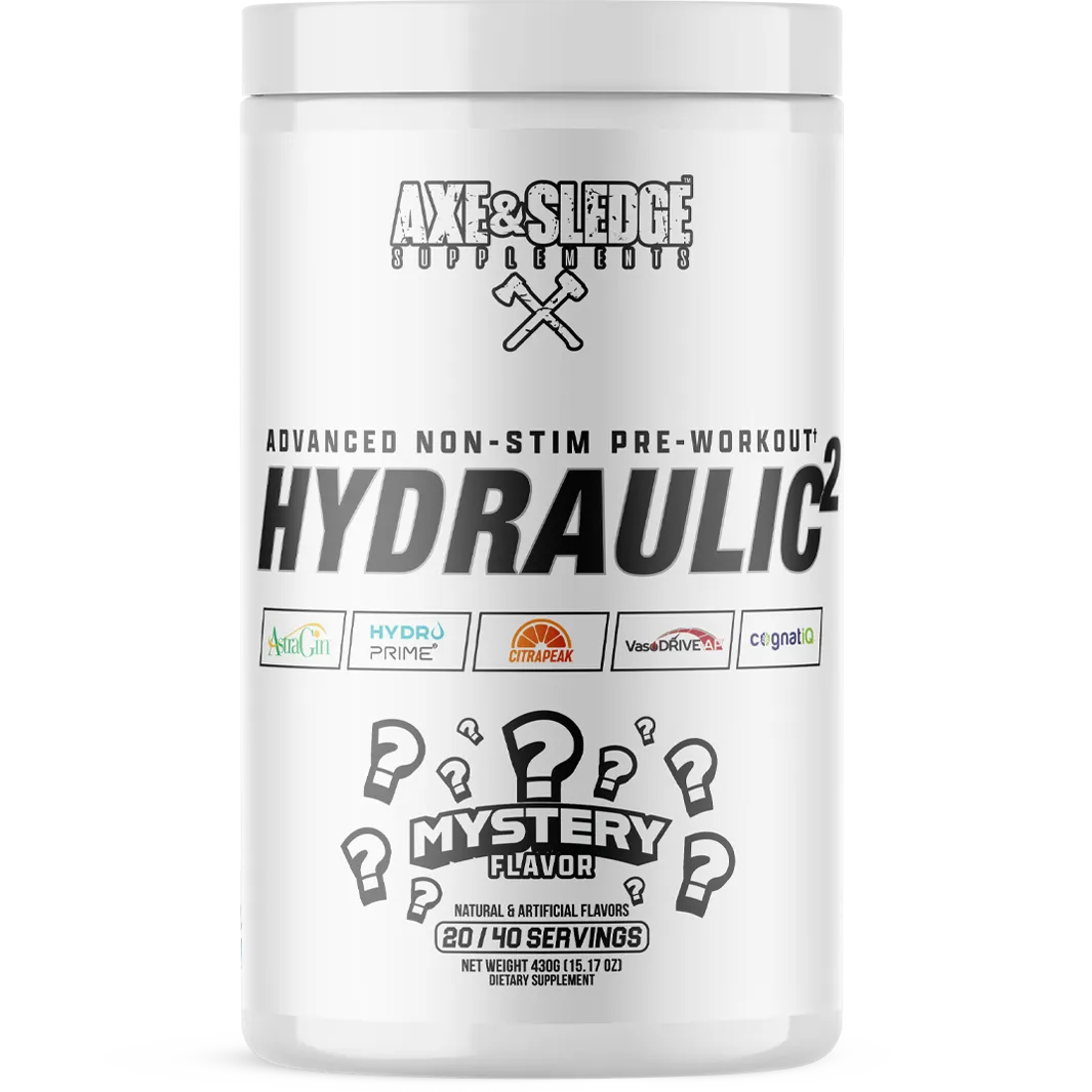 Axe & Sledge Hydraulic V2-40 servings-Mystery Flavor-N101 Nutrition