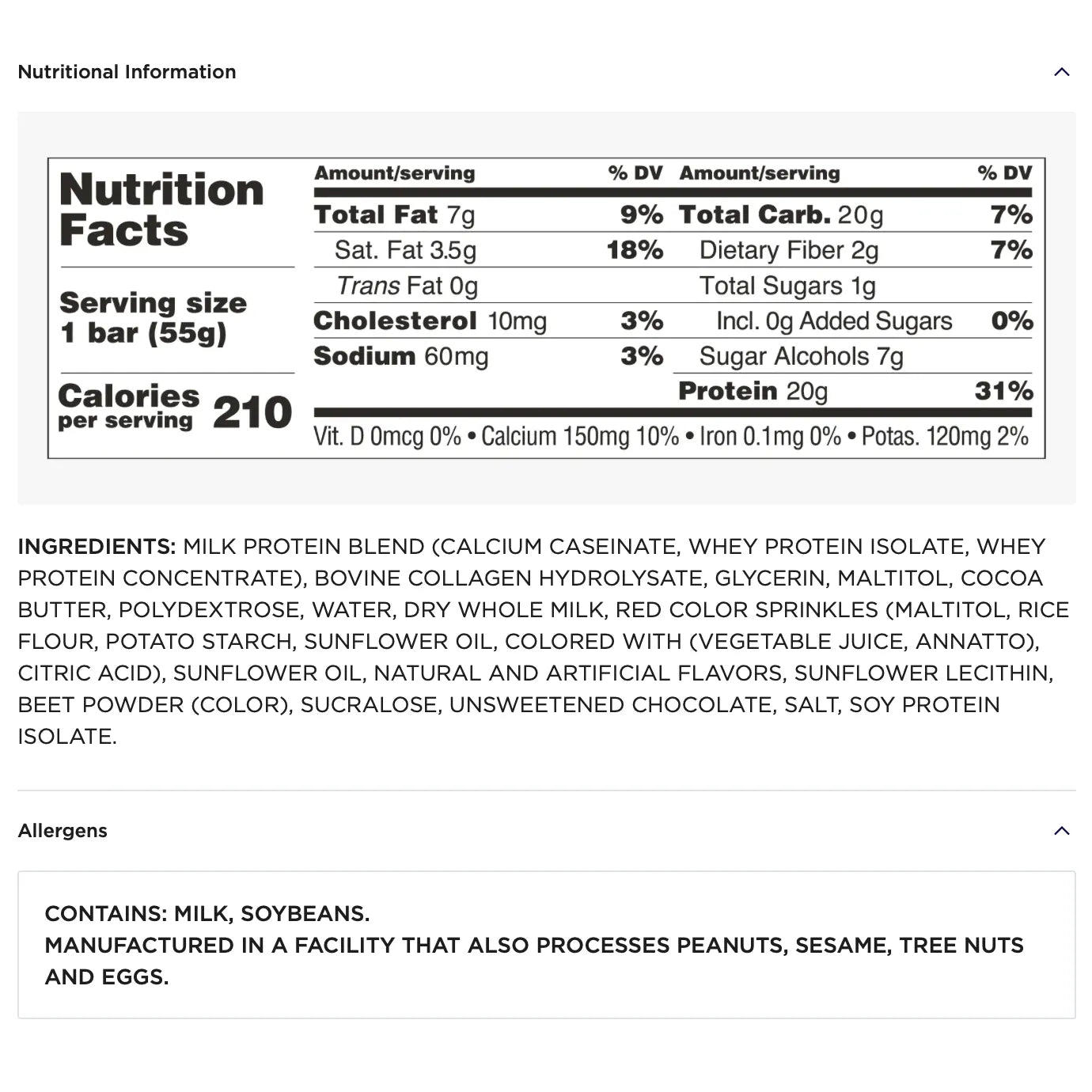 Barebells Protein Bars-N101 Nutrition