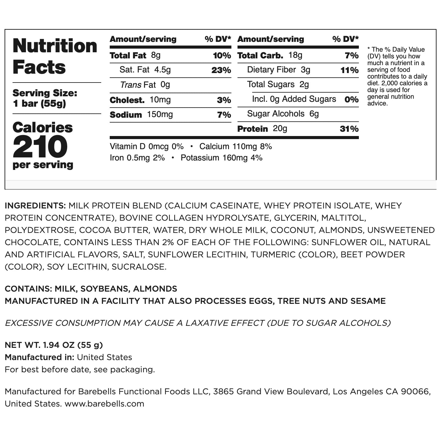 Barebells Protein Bars-N101 Nutrition