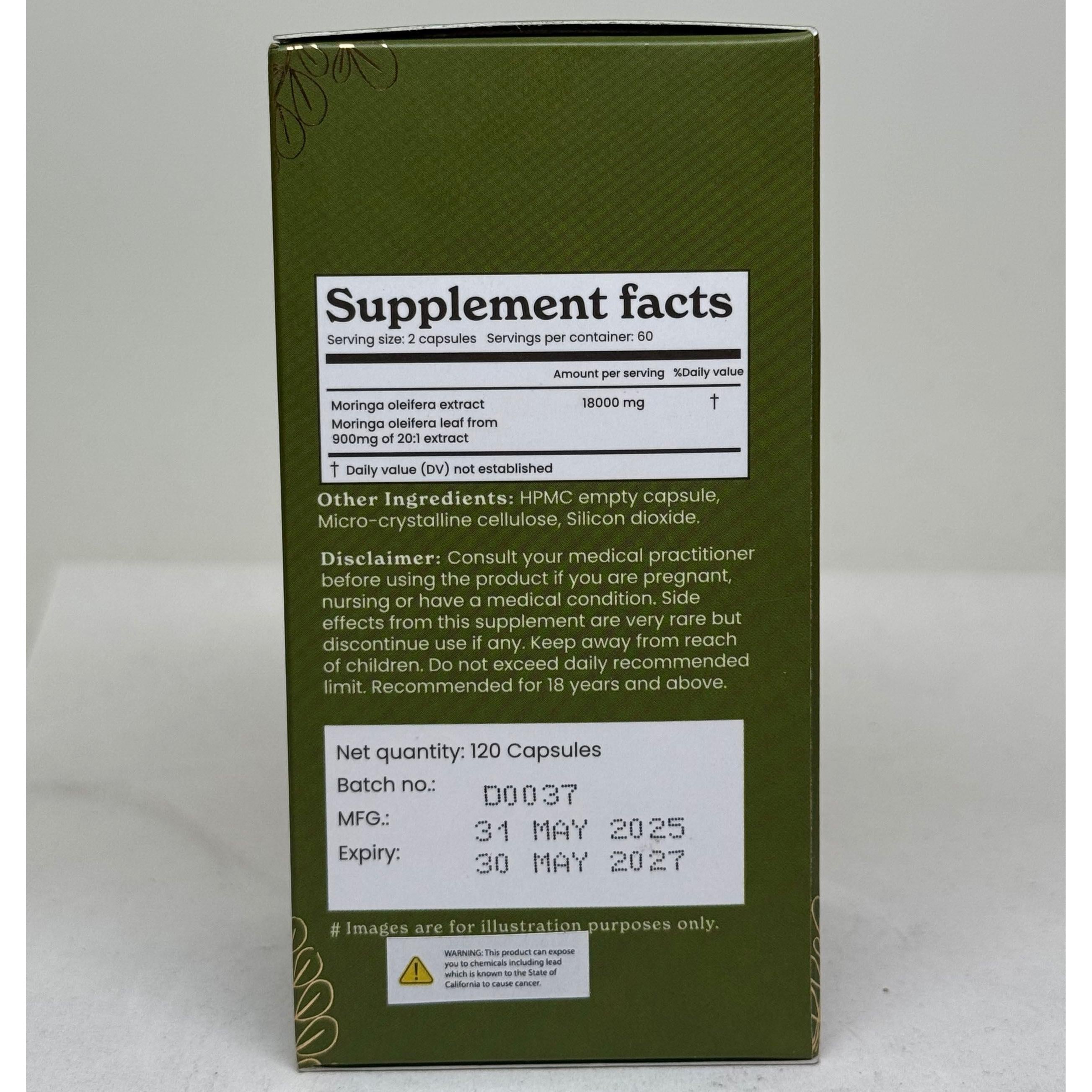 BetterAlt Moringa Capsules-N101 Nutrition