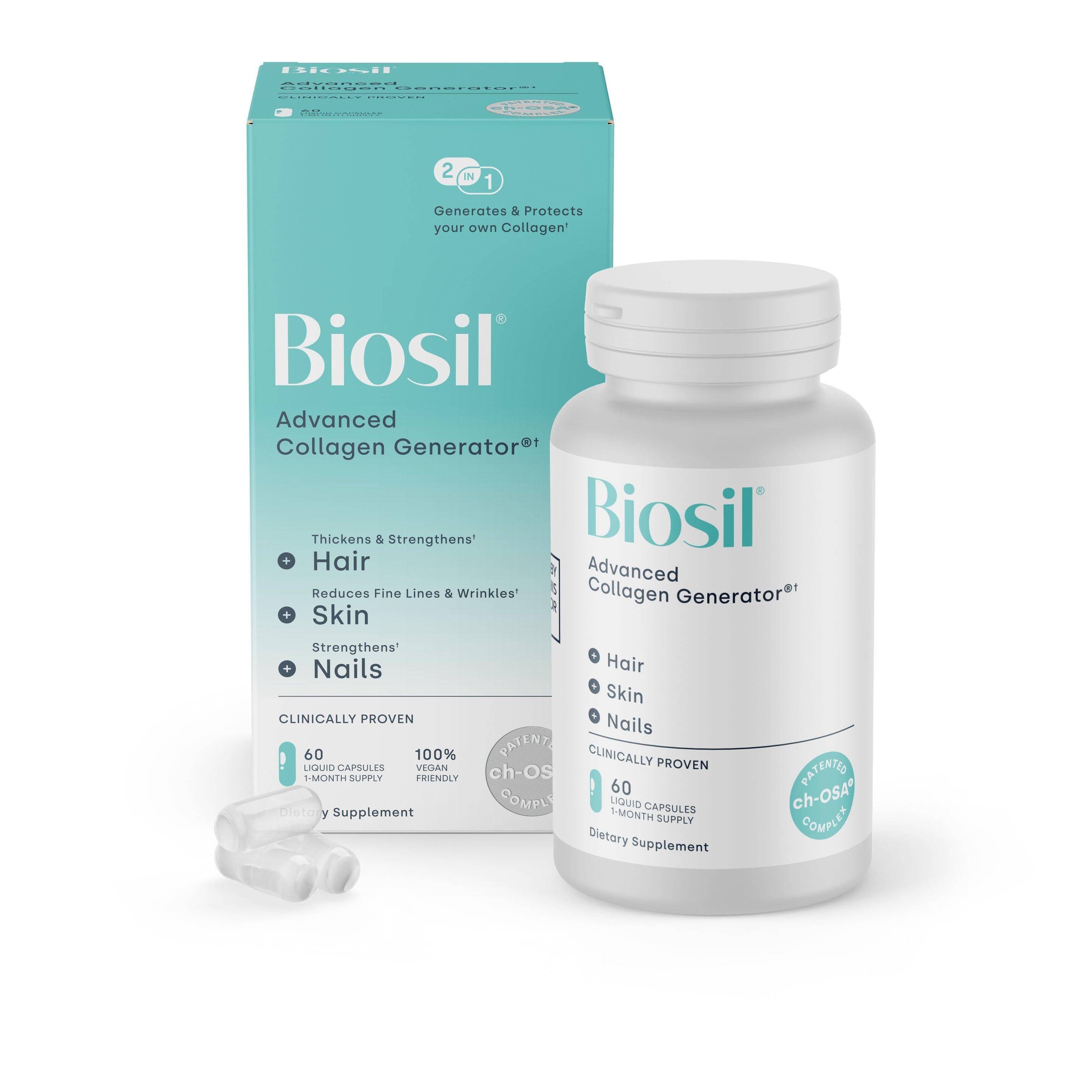 Biosil® Advanced Collagen Generator Liquid Capsules-N101 Nutrition
