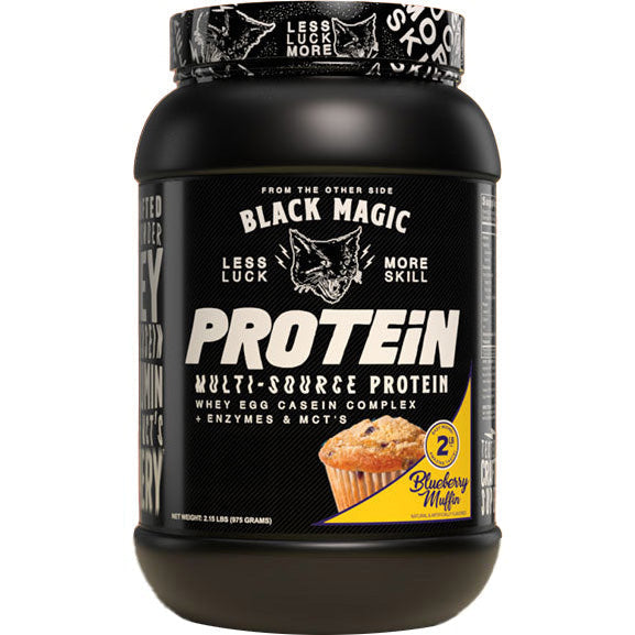 Black Magic Multi-Source Protein-25 servings-Blueberry Muffins-N101 Nutrition