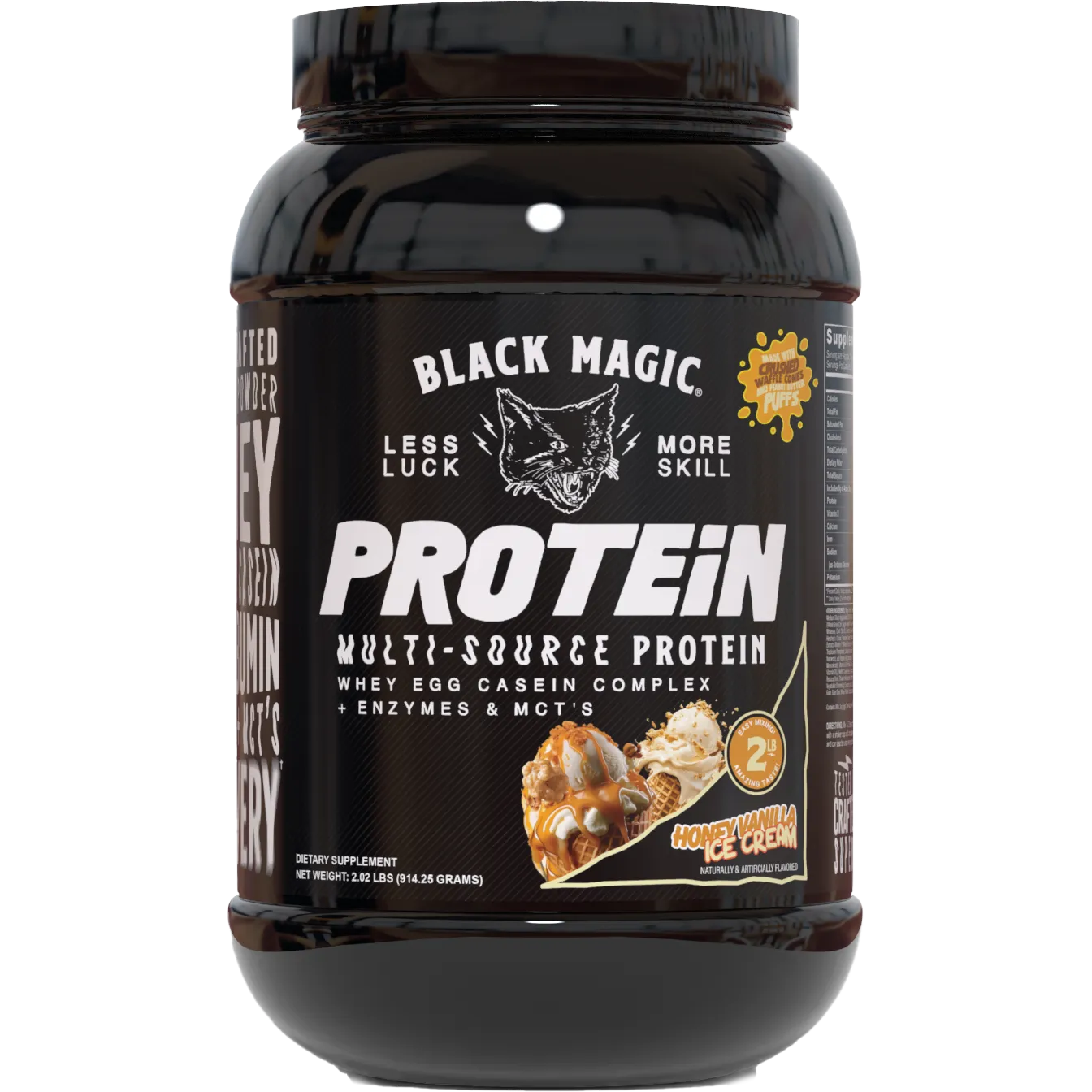 Black Magic Multi-Source Protein-25 servings-Honey Vanilla Ice Cream-N101 Nutrition