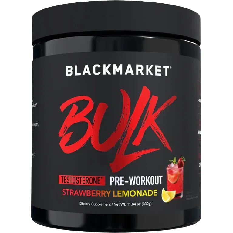 BlackMarket BULK-30 servings-Strawberry Lemonade-N101 Nutrition