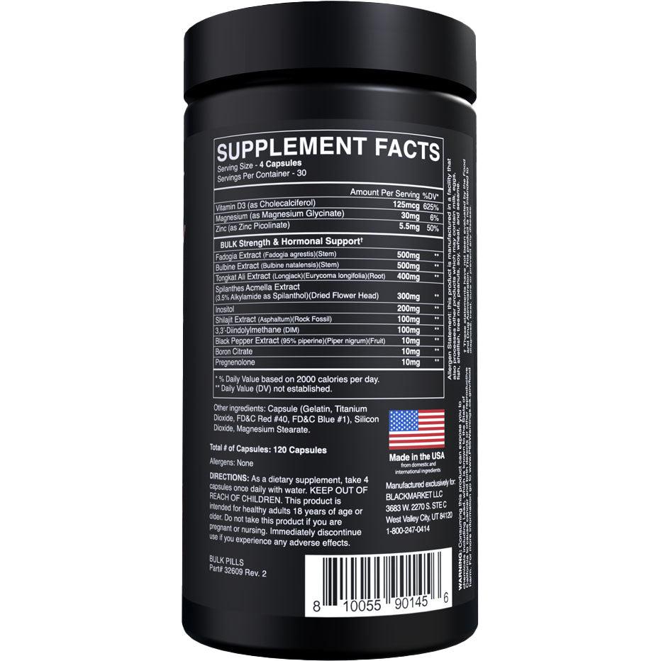 BlackMarket BULK Pills-N101 Nutrition