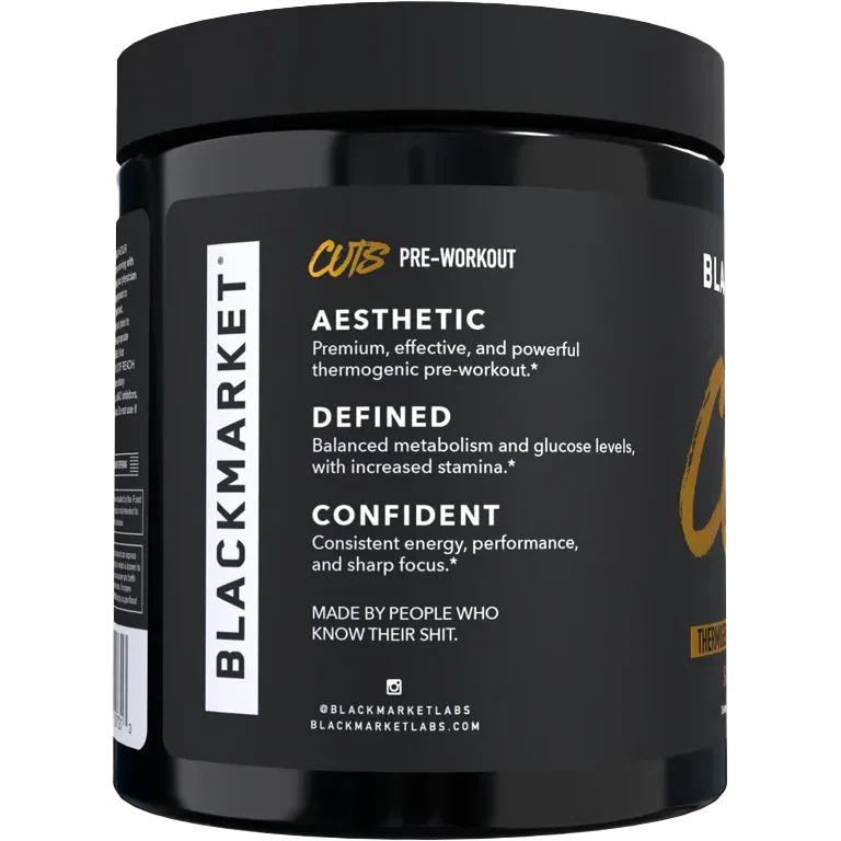 BlackMarket CUTS-N101 Nutrition