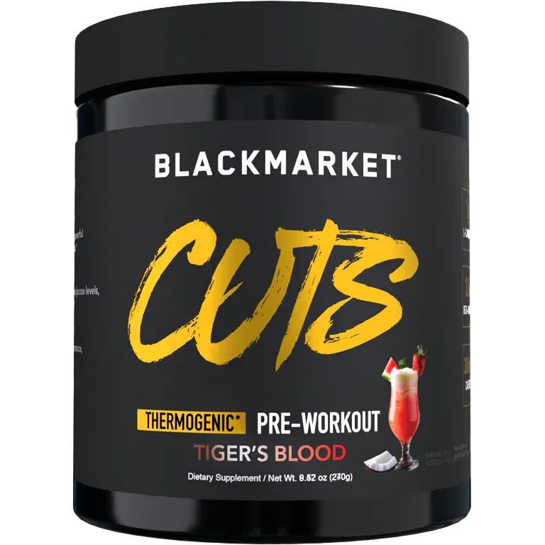 BlackMarket CUTS-30 servings-Tiger's Blood-N101 Nutrition