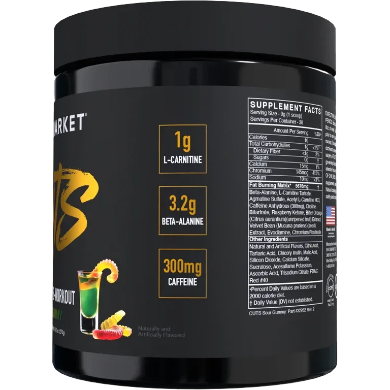 BlackMarket CUTS-N101 Nutrition