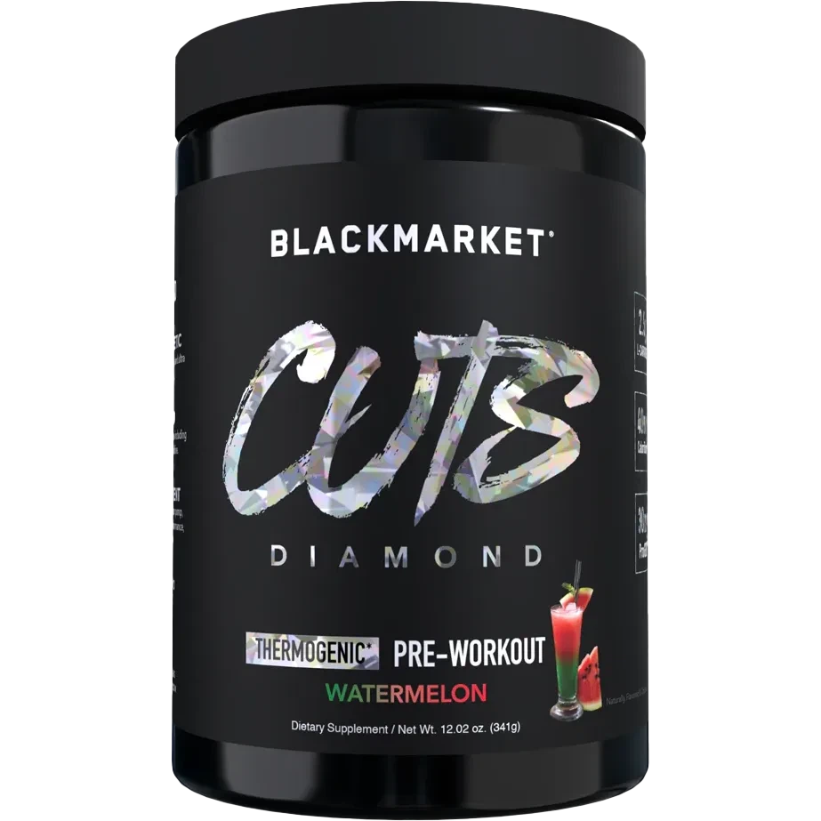 BlackMarket CUTS Diamond-25 servings-Watermelon-N101 Nutrition