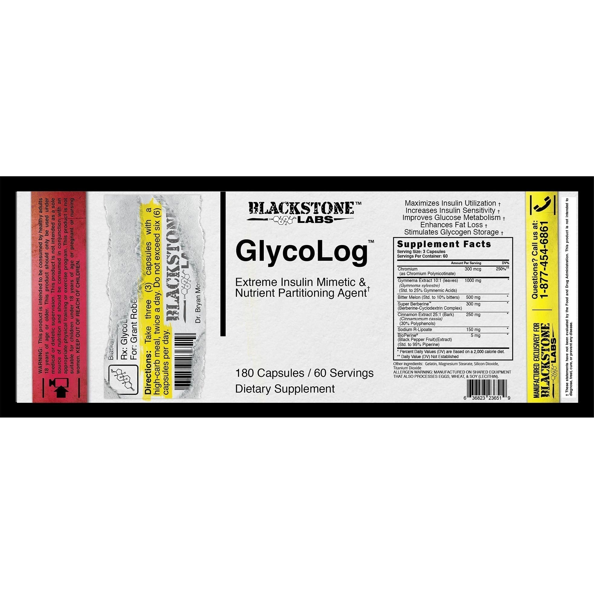 Blackstone Labs Glycolog-N101 Nutrition