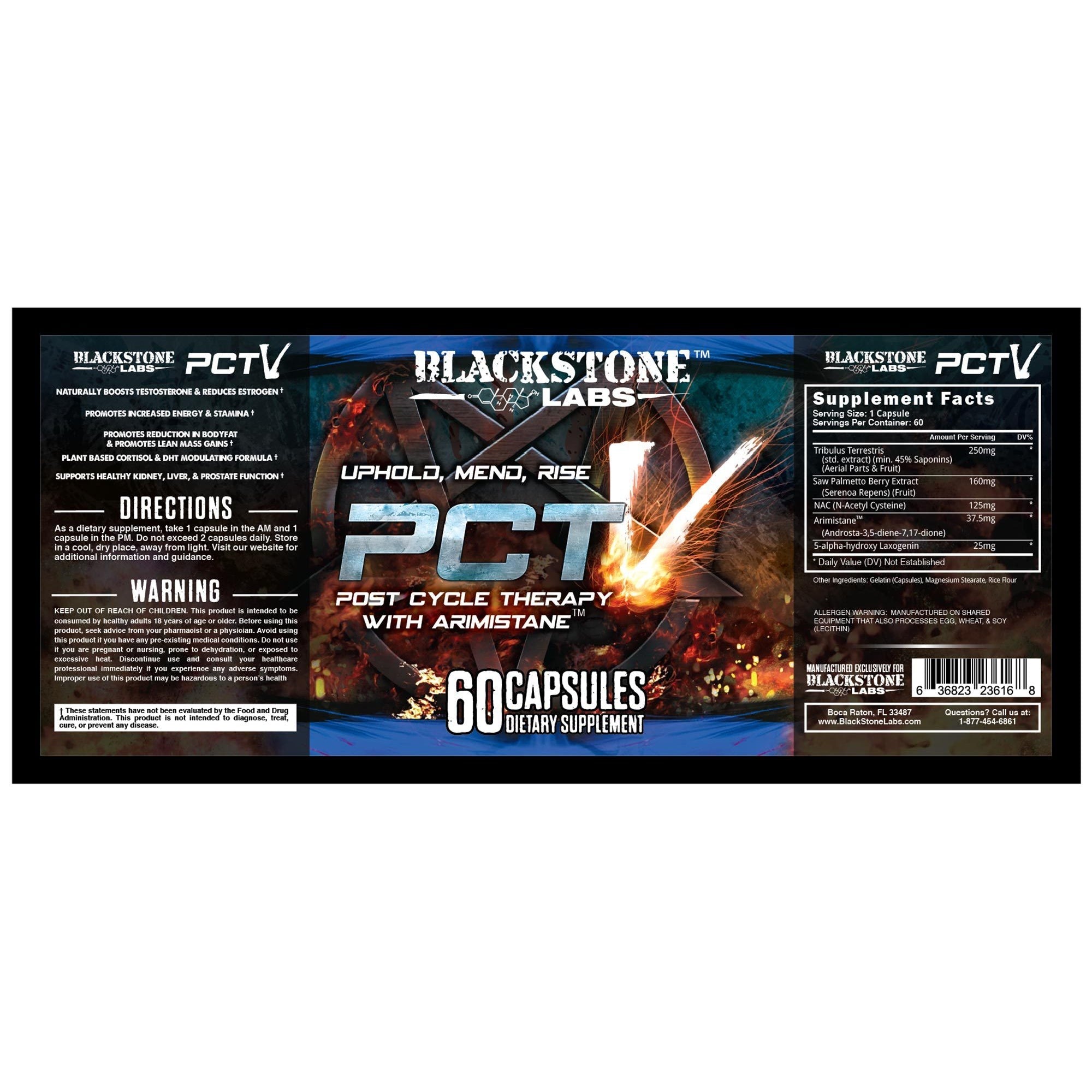Blackstone Labs PCT V-N101 Nutrition