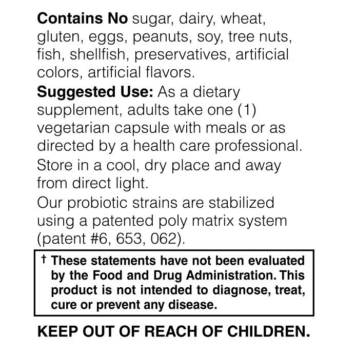 Blue Ridge Men's 50 Billion Probiotic Formula-N101 Nutrition