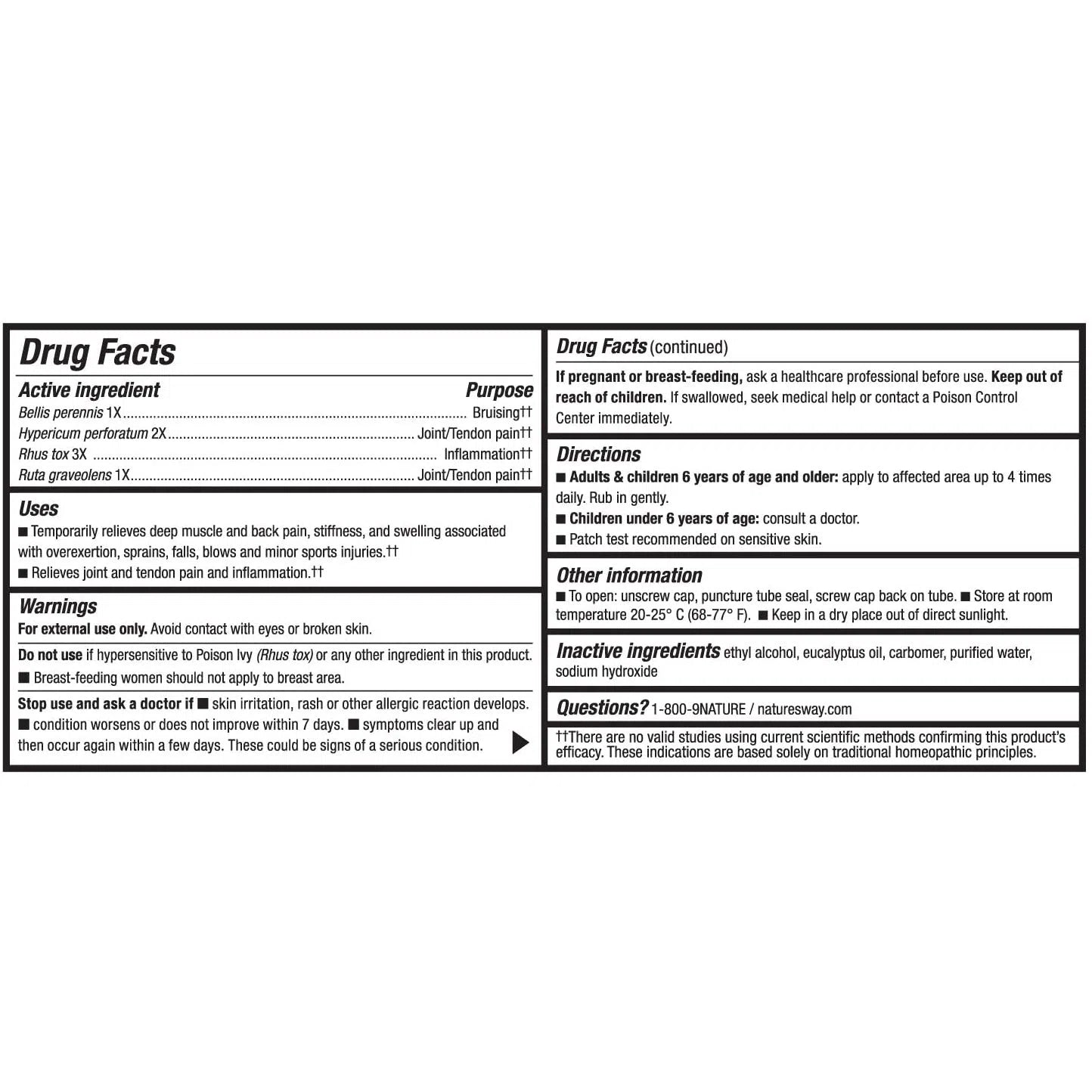 Boericke & Tafel Sports Gel-N101 Nutrition