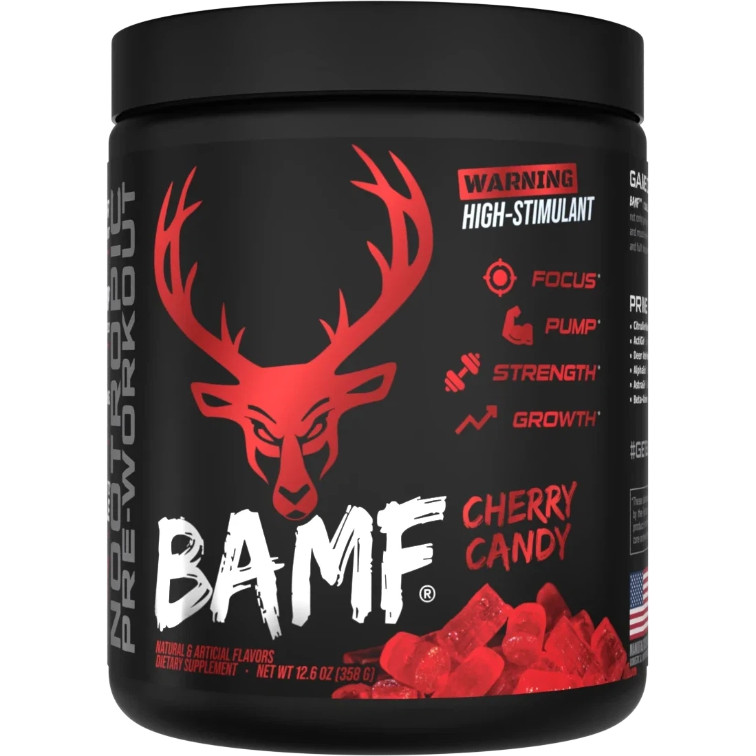 Bucked Up BAMF-N101 Nutrition