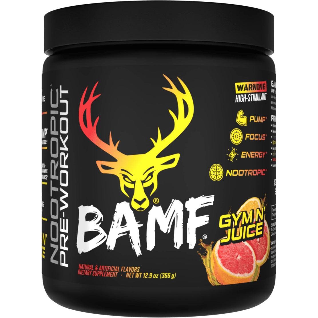Bucked Up BAMF-30 servings-Gym N' Juice (Grapefruit Citrus)-N101 Nutrition