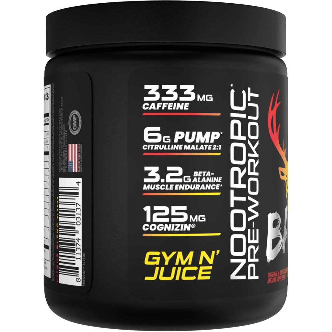 Bucked Up BAMF-N101 Nutrition