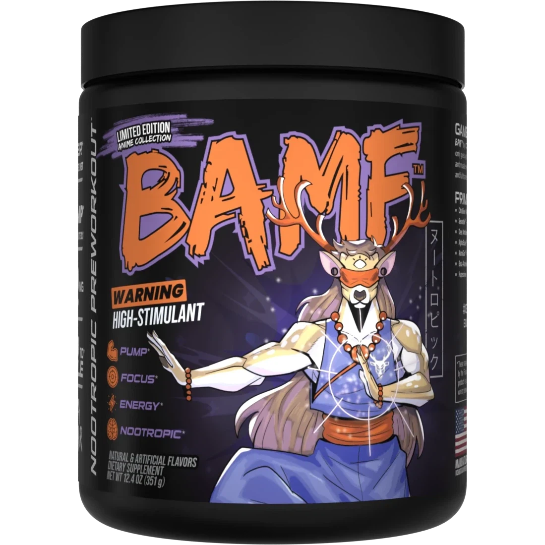 Bucked Up BAMF Anime Series-N101 Nutrition