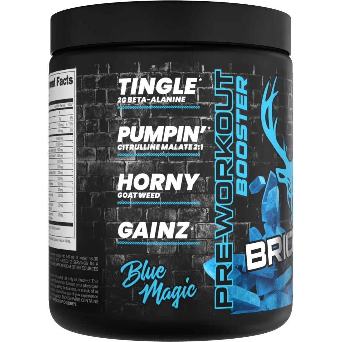 Bucked Up Bricked Up Pre-Workout / Booster-N101 Nutrition