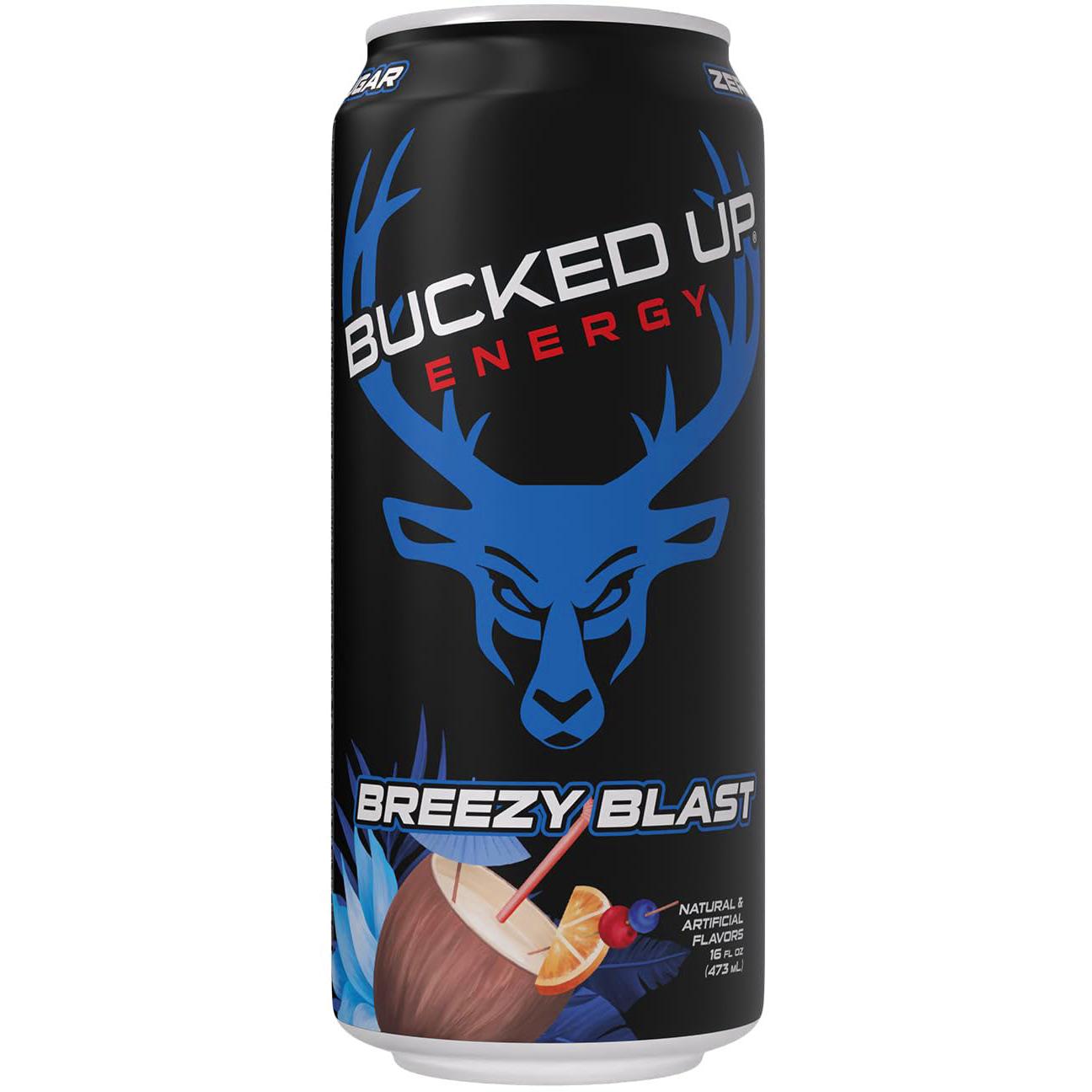 Bucked Up Energy RTD-Can (16 fl oz)-Breezy Blast-N101 Nutrition