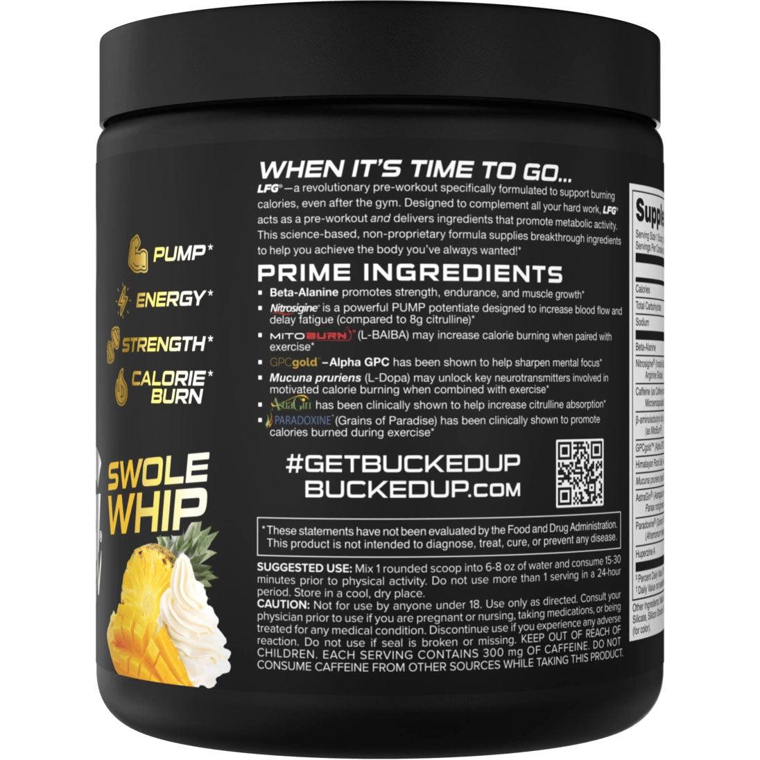 Bucked Up LFG Burn-N101 Nutrition