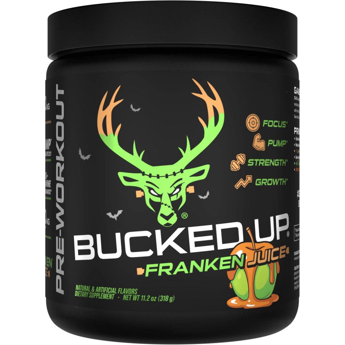 Bucked Up Pre-Workout-30 servings-Franken Juice (Caramel Apple)-N101 Nutrition