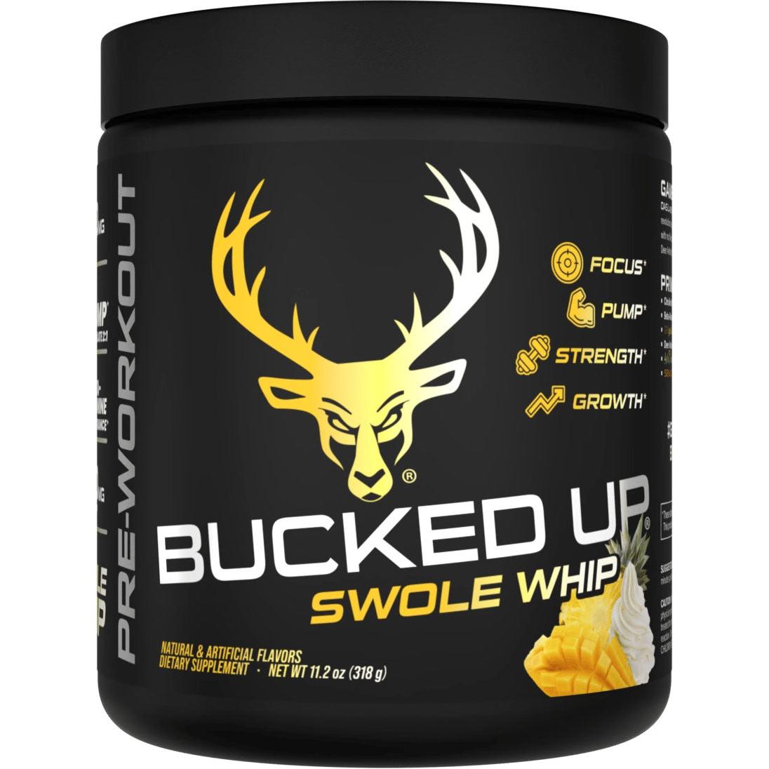 Bucked Up Pre-Workout-30 servings-Swole Whip (Pineapple/Mango/Vanilla Cream)-N101 Nutrition