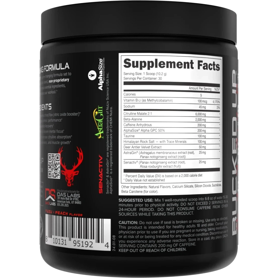 Bucked Up Pre-Workout Anime Series-N101 Nutrition