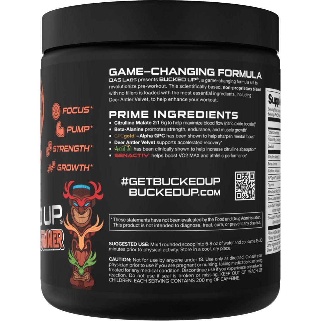 Bucked Up Pre-Workout - Tiki Summer (Limited Edition)-N101 Nutrition