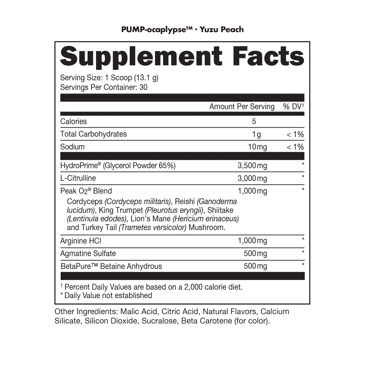 Bucked Up Pump-Ocalypse Anime Series-N101 Nutrition