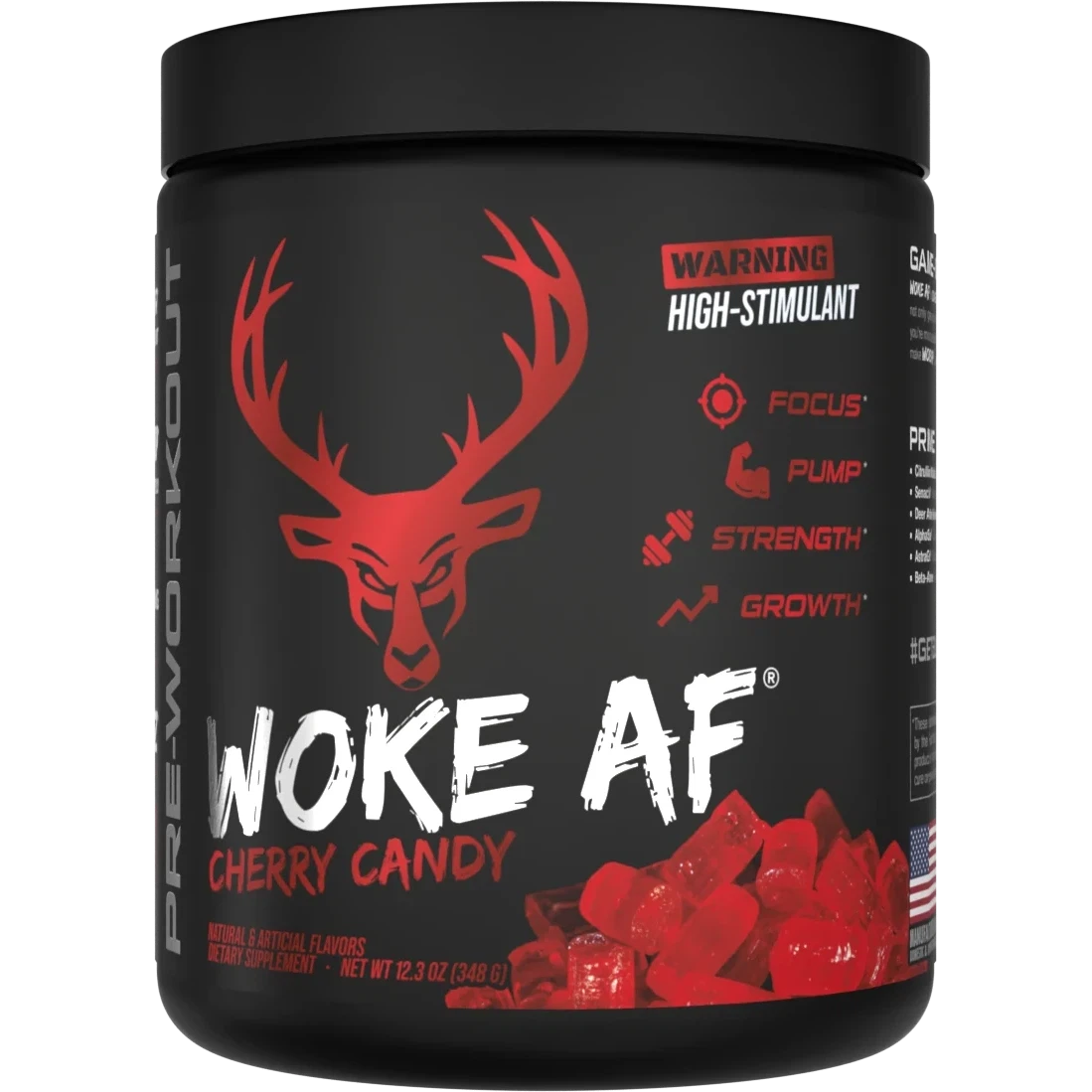 Bucked Up WOKE AF-N101 Nutrition