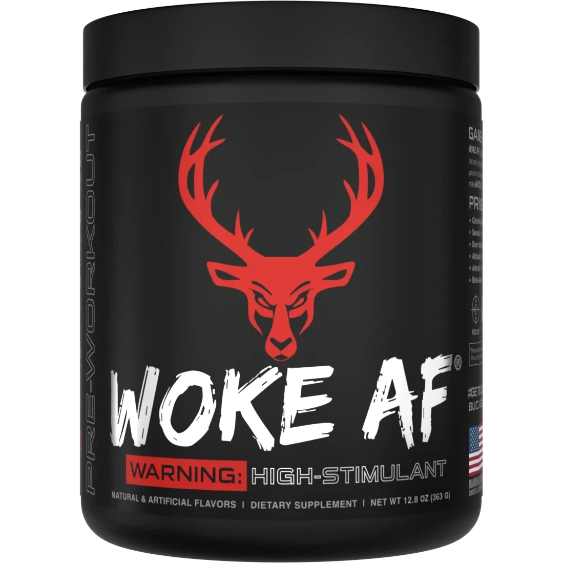 Bucked Up WOKE AF-N101 Nutrition