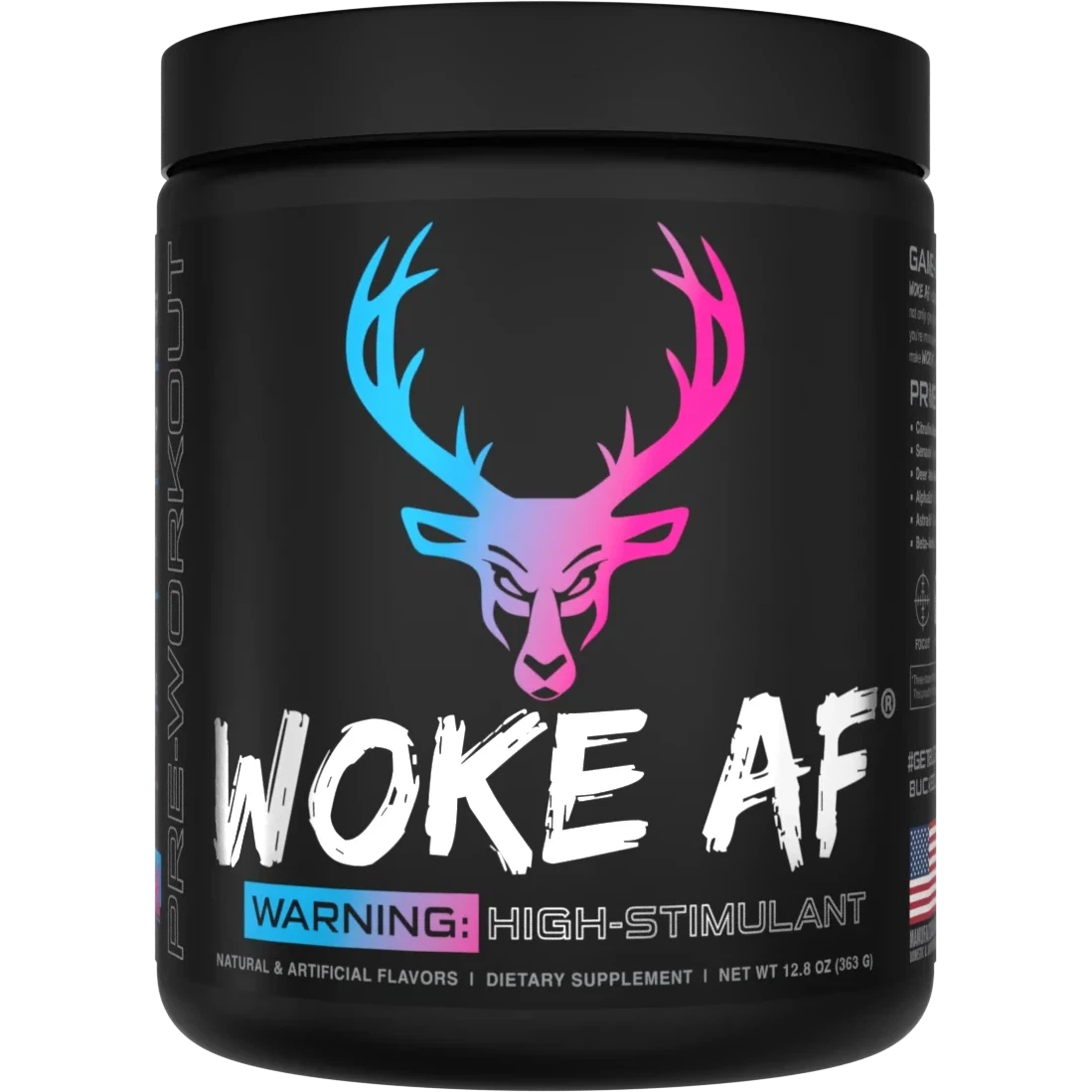 Bucked Up WOKE AF-N101 Nutrition