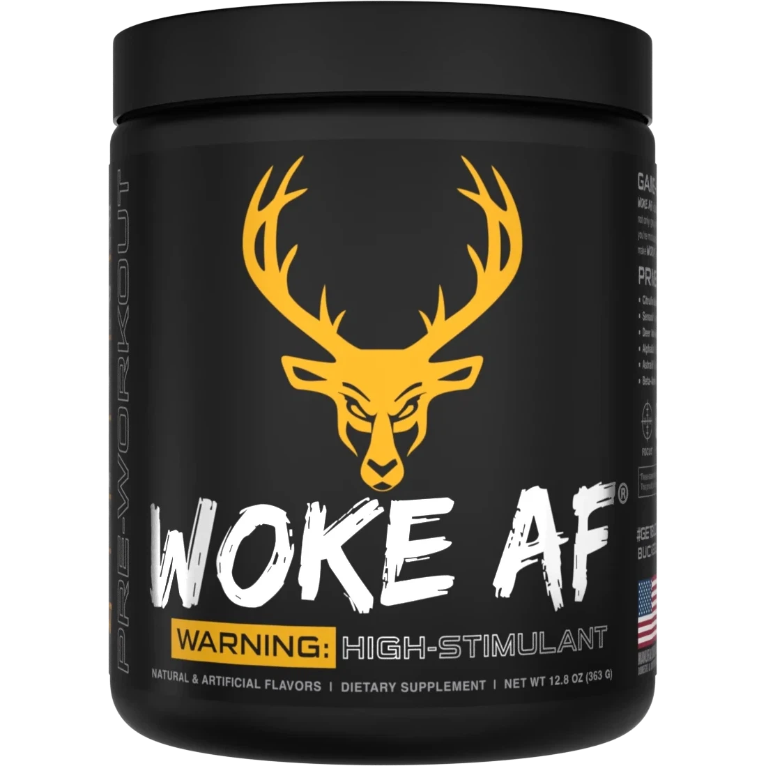 Bucked Up WOKE AF-N101 Nutrition