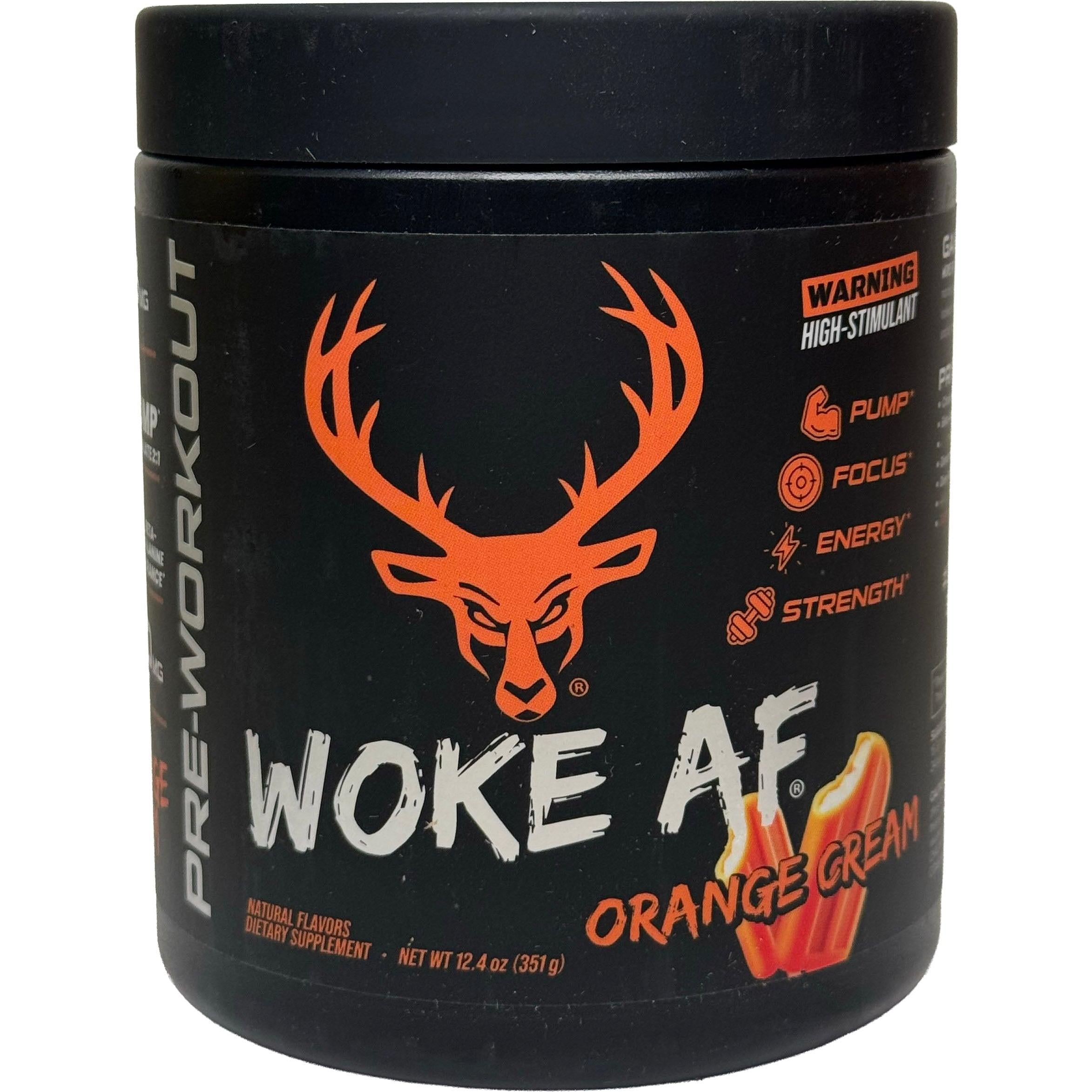 Bucked Up WOKE AF-30 servings-Orange Cream-N101 Nutrition