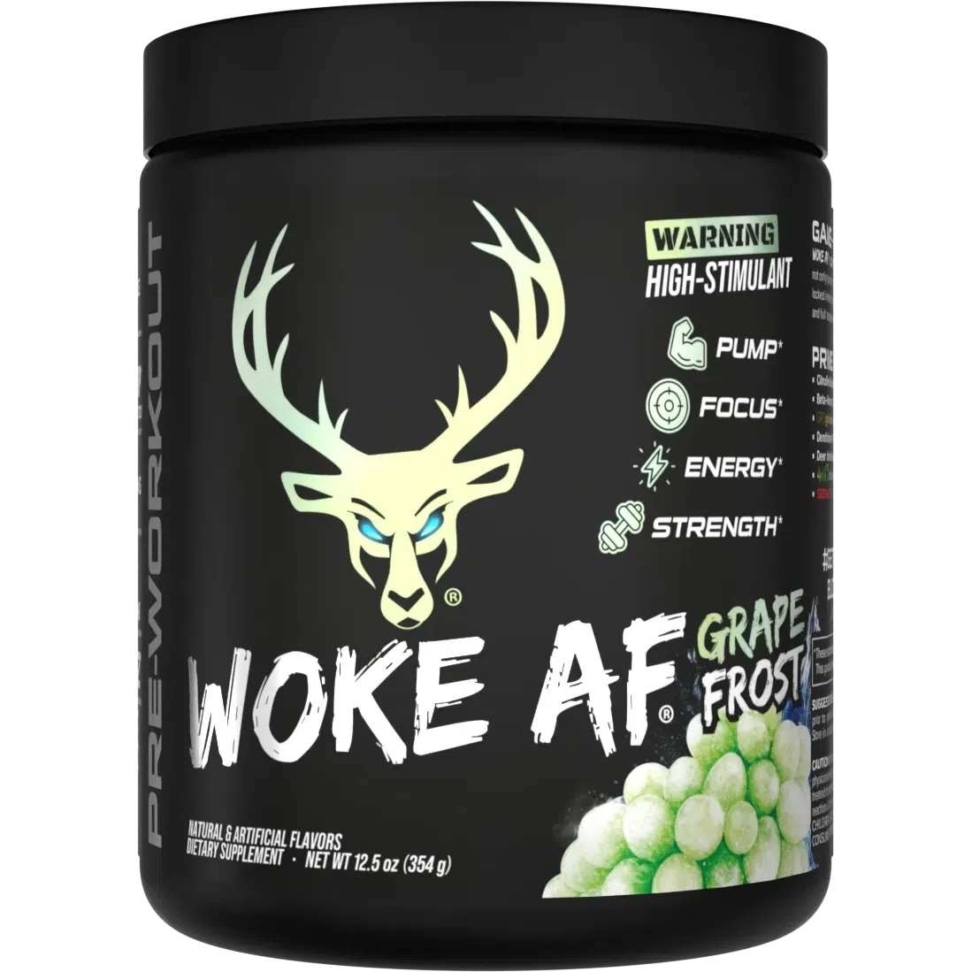 Bucked Up WOKE AF New Year's Limited Edition-30 servings-Grape Frost-N101 Nutrition