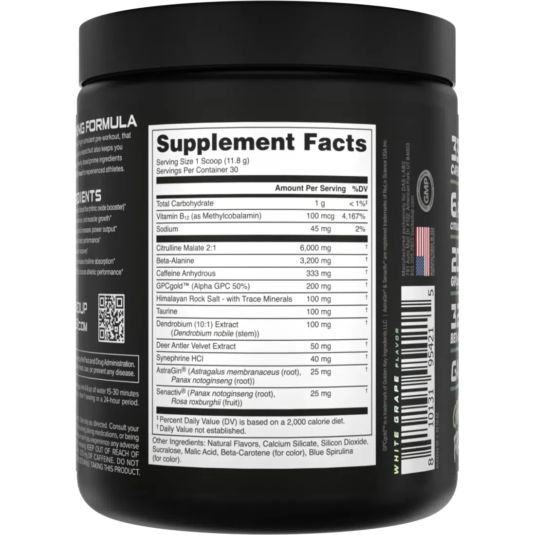 Bucked Up WOKE AF New Year's Limited Edition-N101 Nutrition