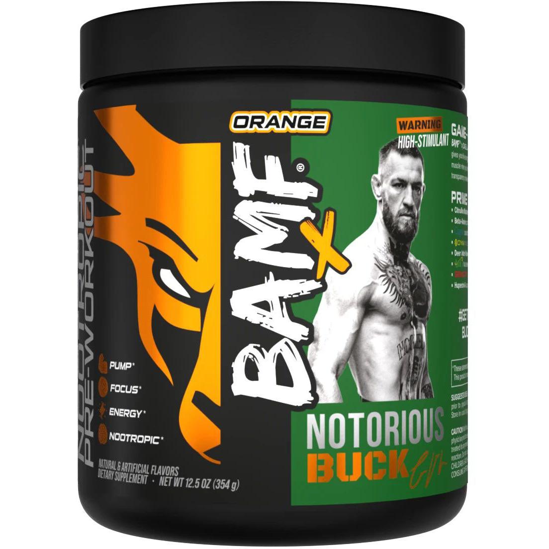 Bucked Up x Conor McGregor BAMF-30 servings-Orange-N101 Nutrition