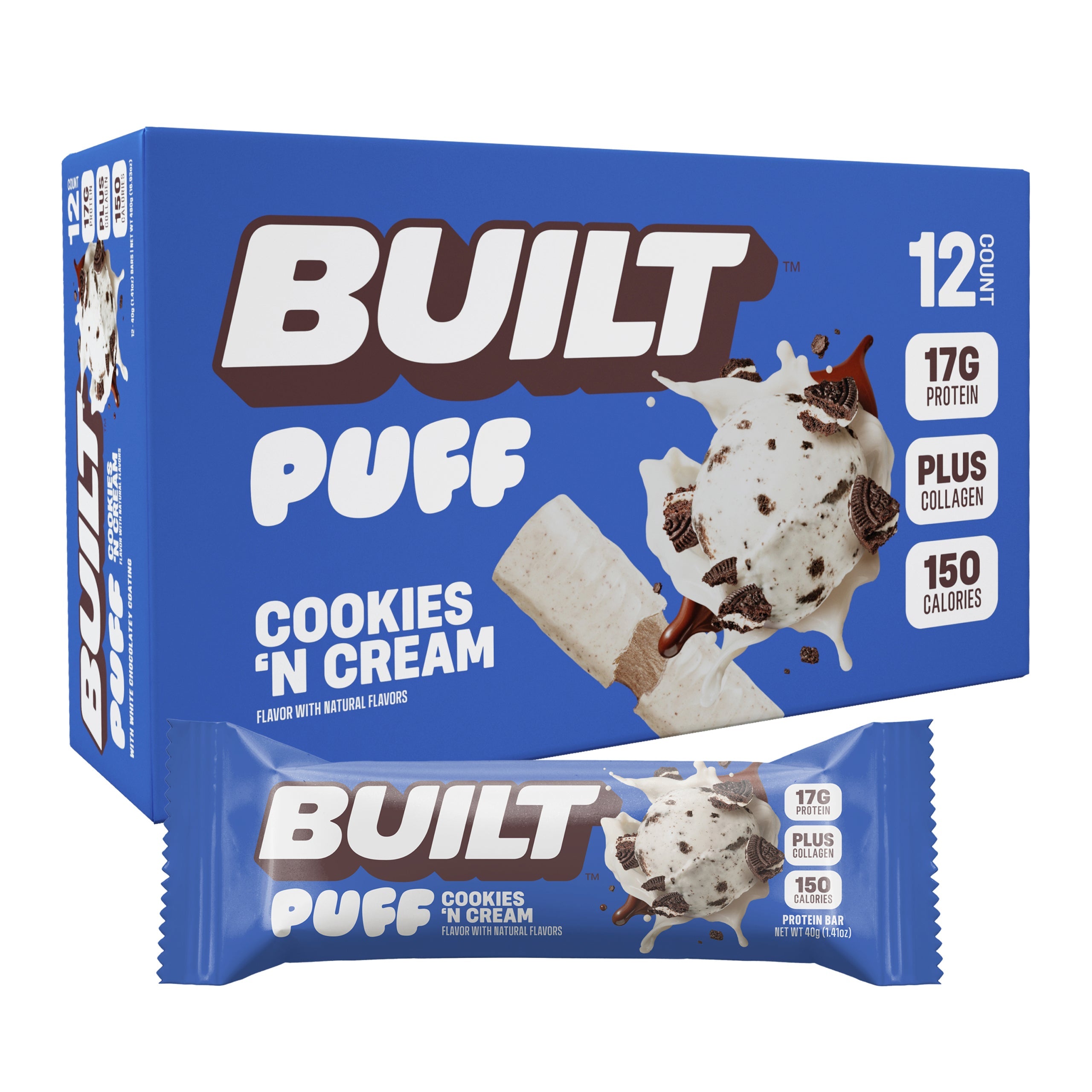 BUILT Puff Bar-N101 Nutrition