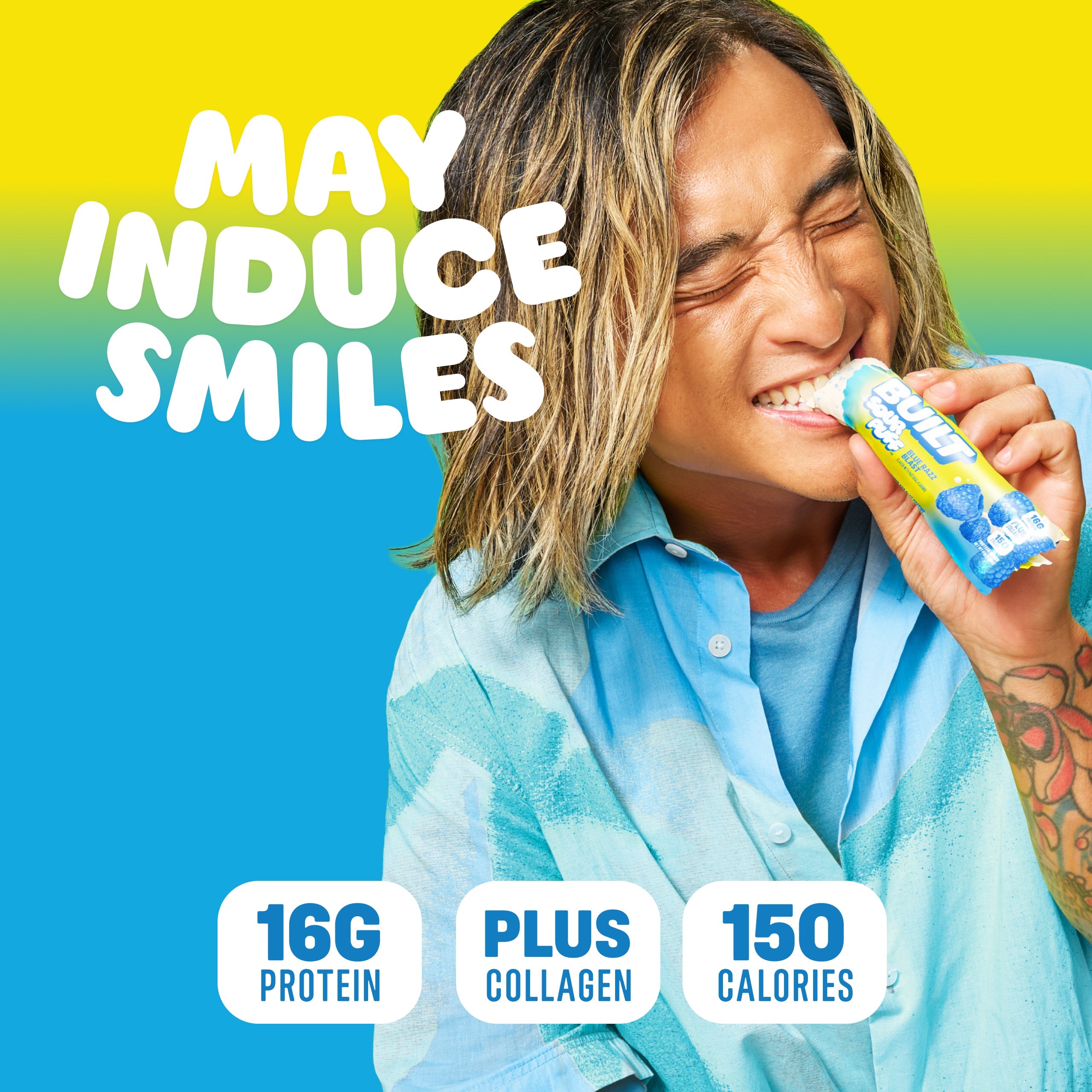 BUILT Sour Puff Bar-N101 Nutrition