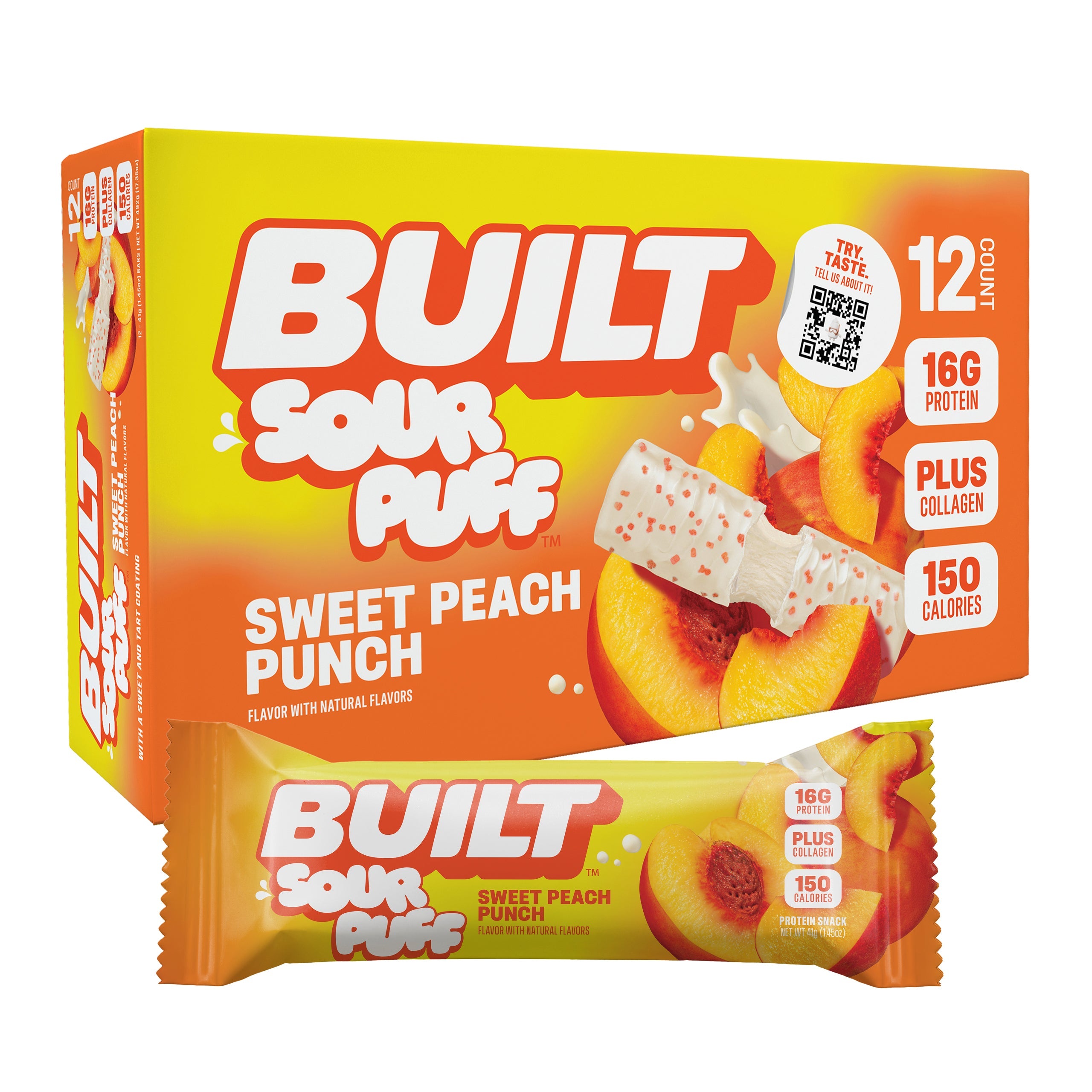 BUILT Sour Puff Bar-N101 Nutrition